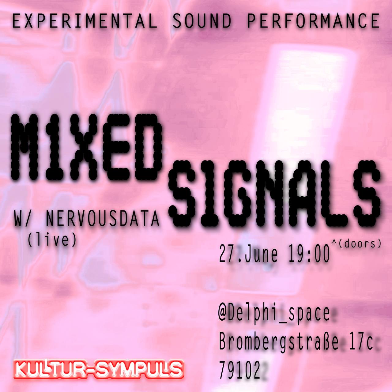 Mixed Signals event poster